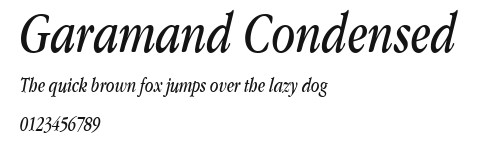 Garamand Condensed.ttf