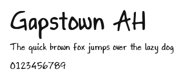 Gapstown AH.ttf