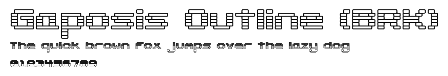 Gaposis Outline (BRK) Preview