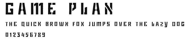Game Plan Preview