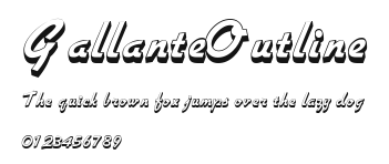 GallanteOutline Preview