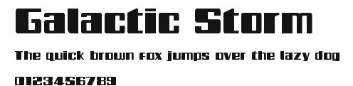 Galactic Storm Preview
