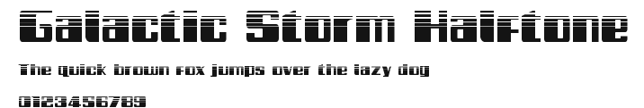 Galactic Storm Halftone Preview
