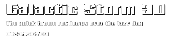 Galactic Storm 3D Preview