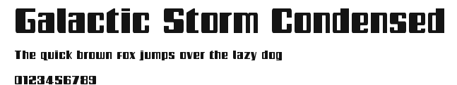 Galactic Storm Condensed Preview