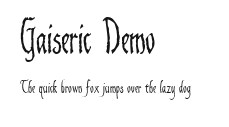 Gaiseric Demo.ttf