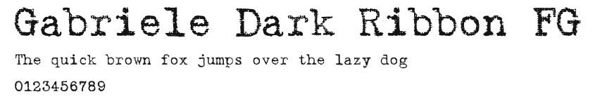 Gabriele Dark Ribbon FG Preview