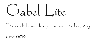 Gabel Lite Preview