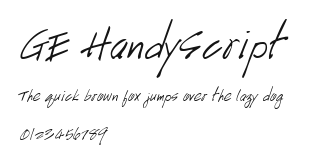 GE HandyScript Preview