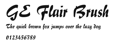 GE Flair Brush Preview