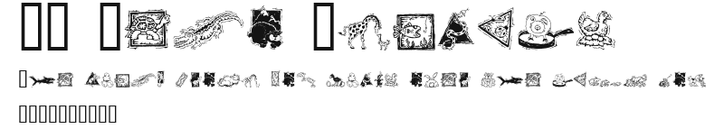 GE Deco Animals.ttf