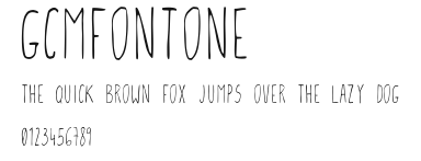 GCMFontone Preview