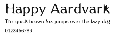Happy Aardvark Preview