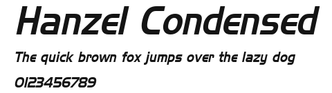 Hanzel Condensed Preview