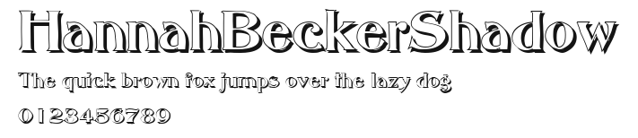 HannahBeckerShadow Preview