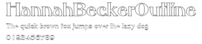HannahBeckerOutline Preview