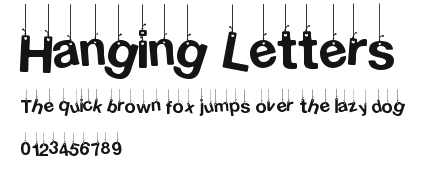 Hanging Letters Preview