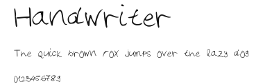 Handwriter Preview