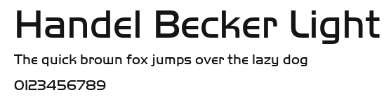 Handel Becker Light Preview