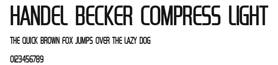 Handel Becker Compress Light Preview