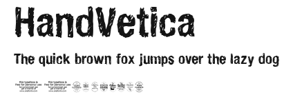 HandVetica Preview
