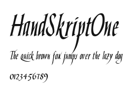 HandSkriptOne Preview