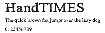HandTIMES Preview