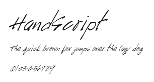 HandScript Preview