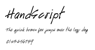HandScript Preview