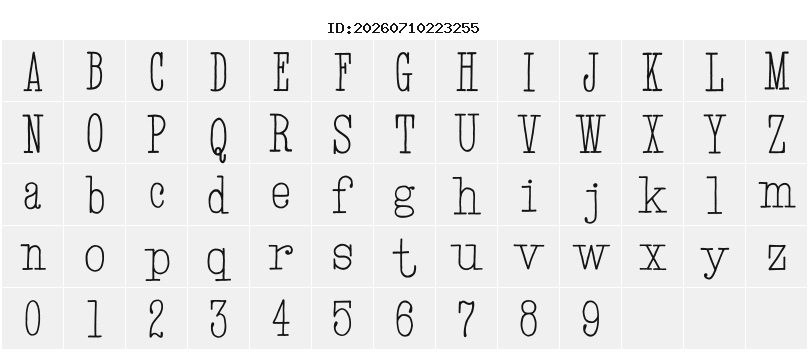 Character Map