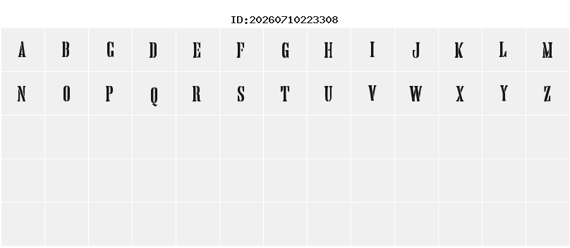 Character Map