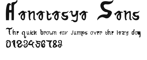 Hanatasya Sans Preview