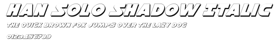 Han Solo Shadow Italic.ttf