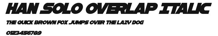 Han Solo Overlap Italic.ttf