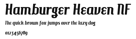 Hamburger Heaven NF.ttf
