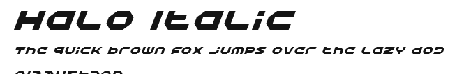 Halo Italic.ttf