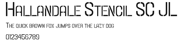 Hallandale Stencil SC JL Preview