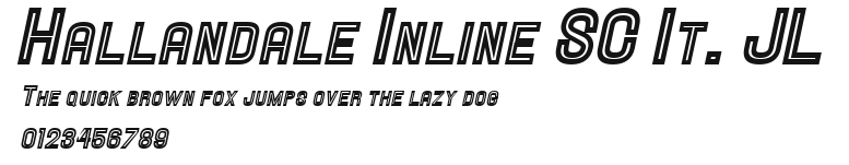Hallandale Inline SC It. JL.ttf