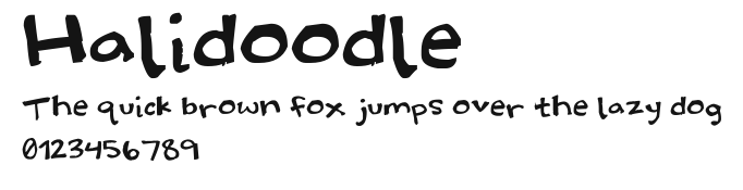 Halidoodle.ttf