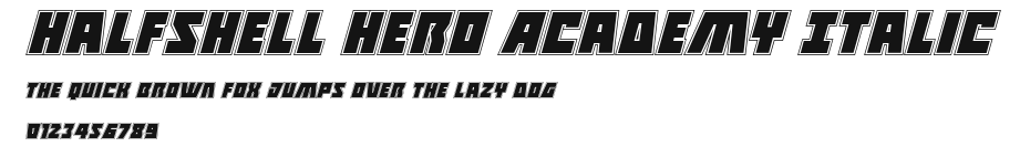 Halfshell Hero Academy Italic.ttf
