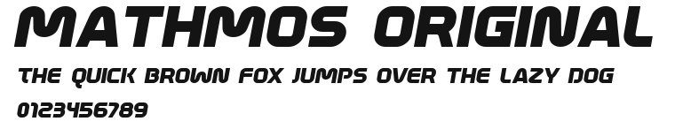 Mathmos Original.ttf