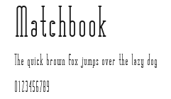 Matchbook.ttf