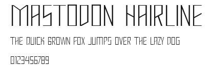 Mastodon Hairline.ttf