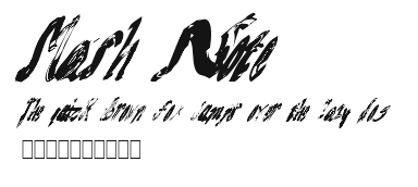 Mash Note.ttf