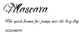 Mascara.ttf