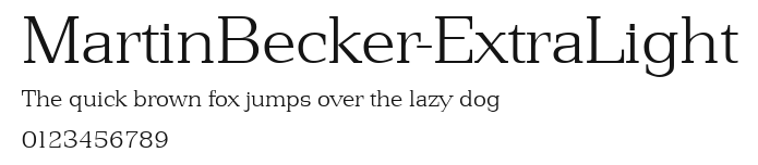 MartinBecker-ExtraLight.ttf