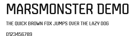 Marsmonster Demo.ttf