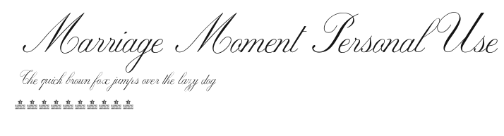 Marriage Moment Personal Use Preview