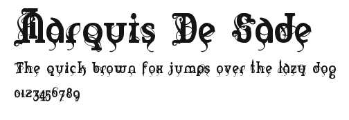 Marquis De Sade Preview