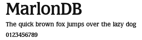 MarlonDB.ttf